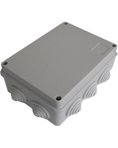 Коробка JBS300 300х250х120, 12вых, IP65, серая (44030HF). Коробка монтажная, огнестойкая, без галогена. Экопласт в Грозном