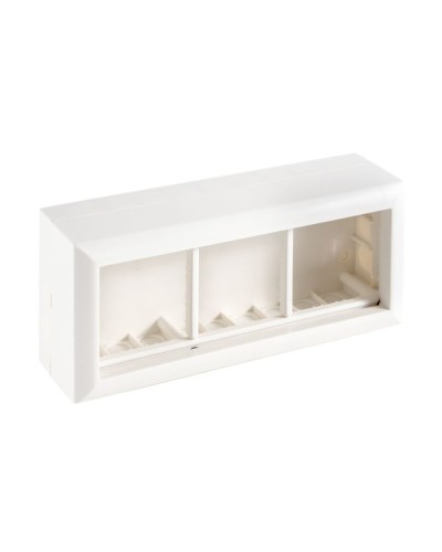 Коробка на 3 модуля для механизмов 45х45мм SM45/6 (72946): Коробка для механизмов в Грозном