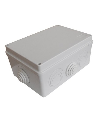 Коробка JBS210 210х150х100, 8 вых., 24P (0,15...2,5мм²) серая (43636HF-GR). Коробка монтажная, огнестойкая, без галогена. Экопласт в Грозном