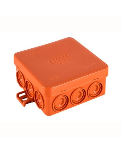 Коробка JBL085 85х85х38, 12 вых., 4P (0,15-4мм²) (43555HF): Коробка монтажная, огнестойкая, без галогена в Грозном
