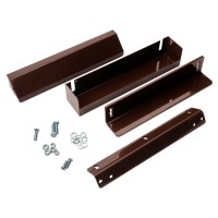 MK AL-200PR-Inside (коричневый). Комплект монтажа для дверей открывающихся вовнутрь. ЭКСКОН