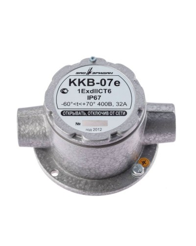 ККВ-07е-Ех-А-Р1-П-БК1, ШТ1/2+ШТ1/2. Коробка коммутационная взрывозащищенная проходная. Эридан в Грозном