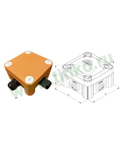 КМ-О-1010(П)(8к)-IP66(П6-12): Коробка монтажная огнестойкая в Грозном