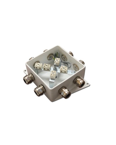 КМ-О (10к)-IP66-120х120, восемь вводов: Коробка монтажная огнестойкая в Грозном
