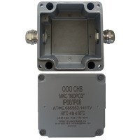 МКС Мороз, 2МВ, IP66/IP68, серый. Коробка коммутационная металлическая. Магнито-Контакт
