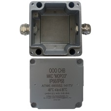 МКС Мороз, 2МВ, IP66/IP68, серый. Коробка коммутационная металлическая. Магнито-Контакт