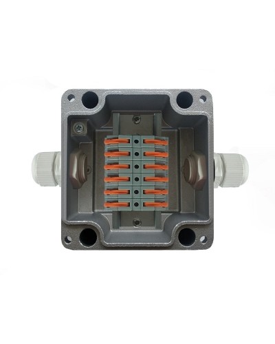 МКС Мороз, 2В, с клеммниками REXANT, IP66/IP68. Коробка коммутационная металлическая. Магнито-Контакт в Грозном
