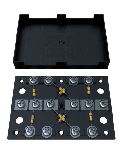 KRA-4 75 Om black (MEC42102). Коробка на 4 абонента. МЭК-Электрика в Грозном