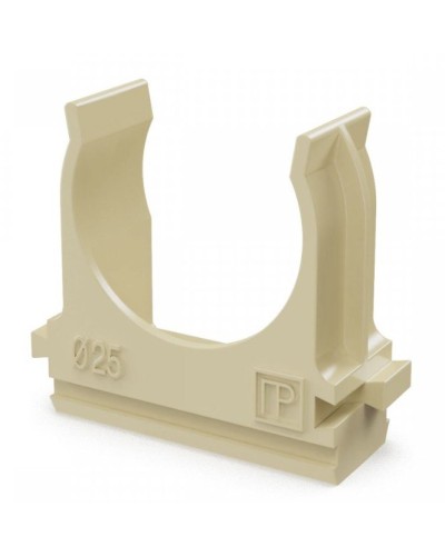 Крепёж-клипса для труб АБС-пластик сосна D25 (100 шт) (PR13.0050). Крепление для труб ПВХ. Промрукав в Грозном
