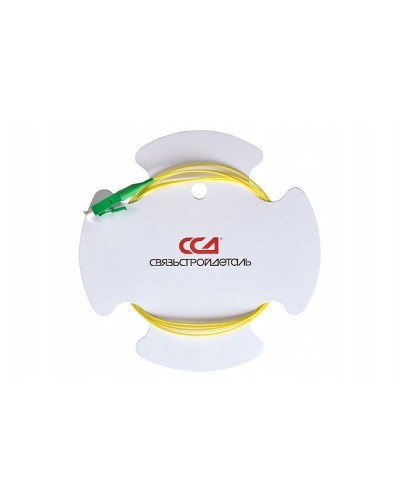 ШОС-SM/0.9 мм-LC/APC-p/t -1.0м (130201-03690). Пигтейл оптический. ССД (Связьстройдеталь) в Грозном