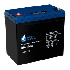 HM-12-55. Аккумулятор герметичный свинцово-кислотный. Связь инжиниринг